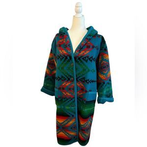 Vintage Beaver State Pendleton Woolen Mills Chief Yakima Nation Blanket Coat L